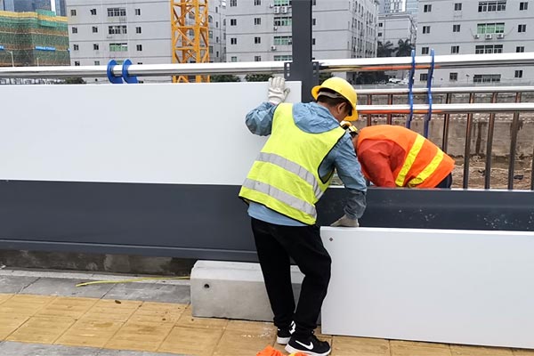 深圳围挡-深圳钢围挡-深圳围挡厂家,深圳大通建设简易钢结构围挡生产定制销售厂家 包工包料